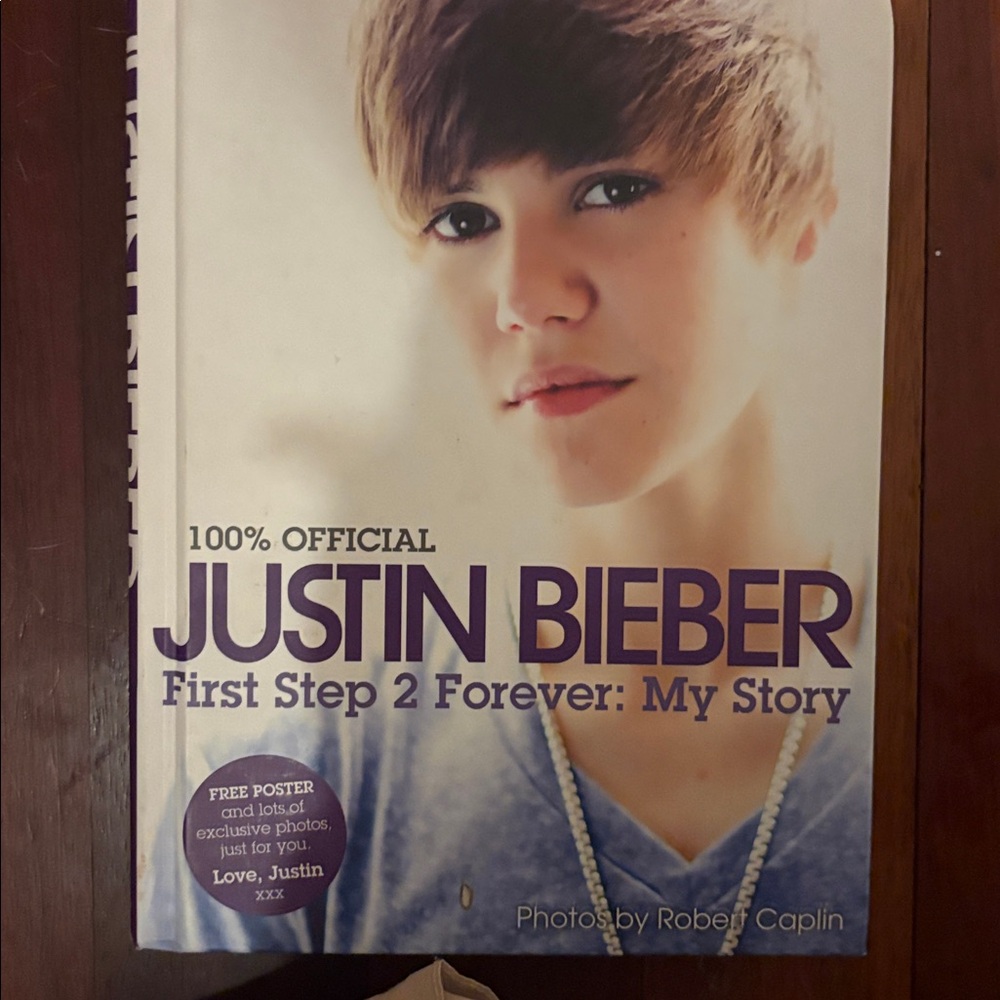 BOOK: Justin Bieber Book First Step To Forever